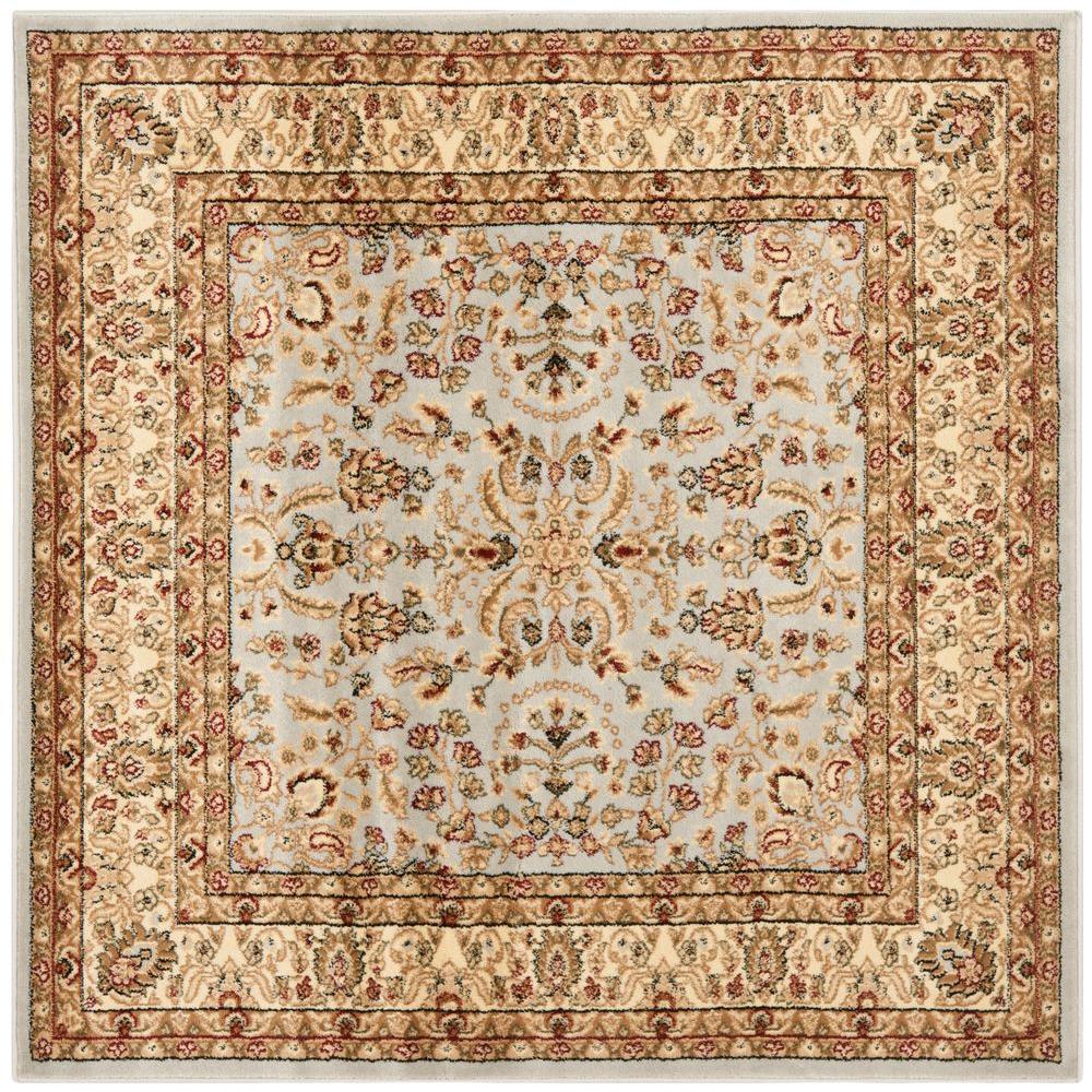 Safavieh Lyndhurst Gray/Beige 7 ft. x 7 ft. Square Area Rug-LNH214G-7SQ ...