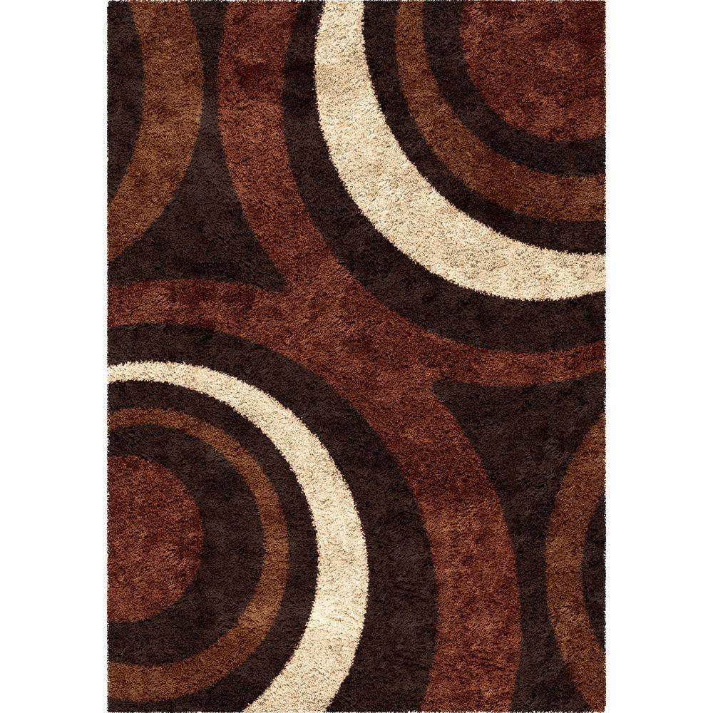 Orian Rugs Fire Hole Mocha 5 Ft X 8 Indoor Area Rug 306781 Orian Rugs Fire Hole Mocha 5 Ft X 8 Indoor Area Rug