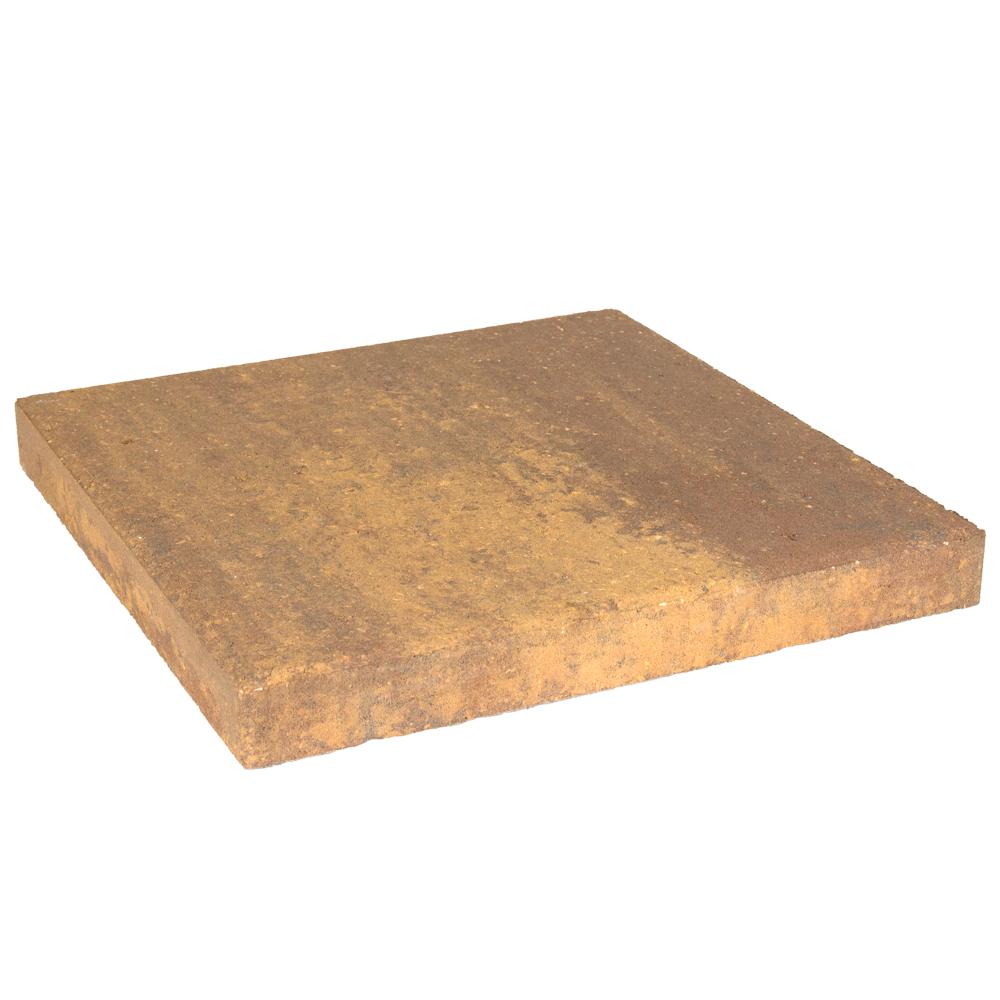 Oldcastle 16 in. x 16 in. Harvest Blend Concrete Step Stone12050016