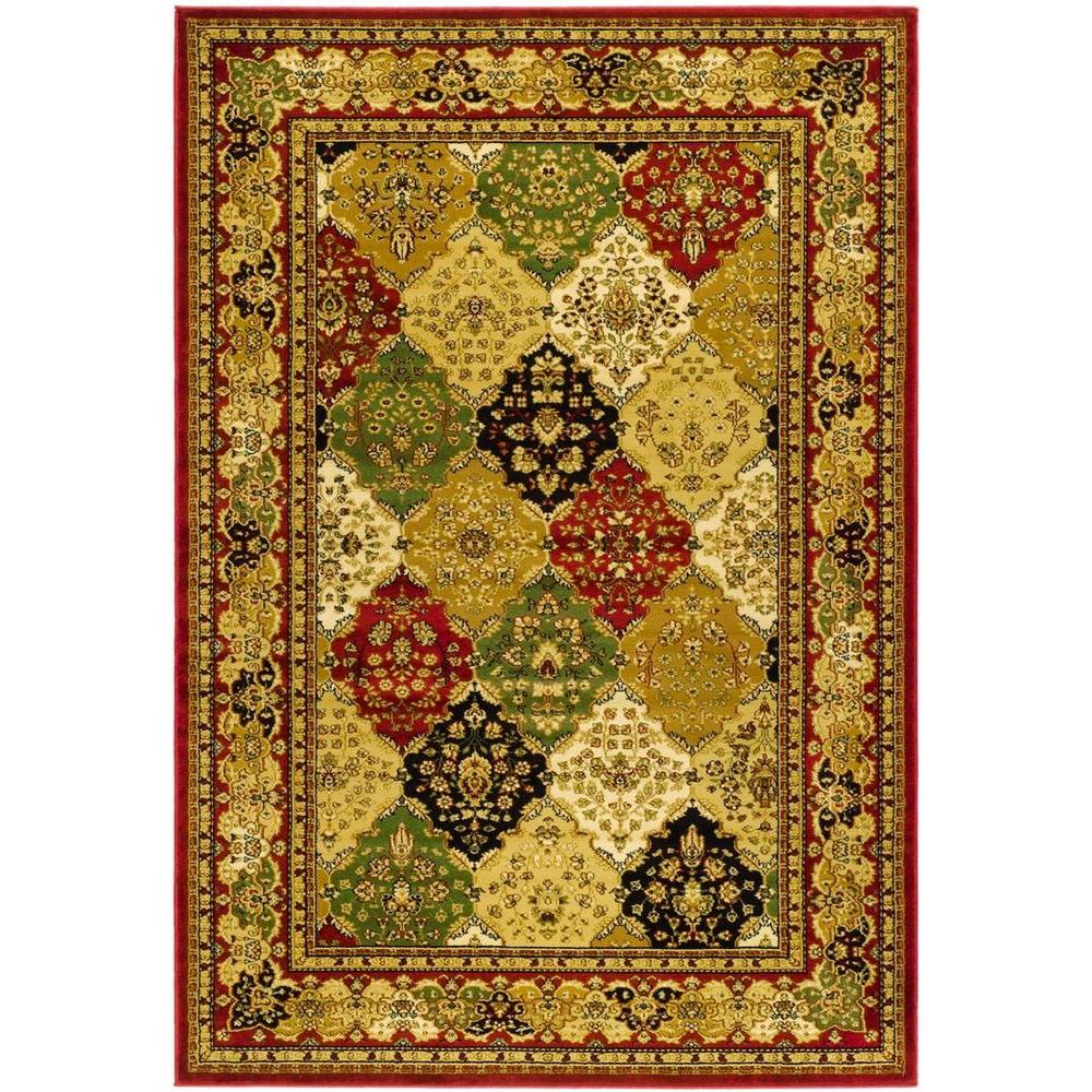 Safavieh Lyndhurst Multi Red 6 Ft X 9 Area Rug Lnh221b Safavieh Lyndhurst Multi Red 6 Ft X 9 Area Rug