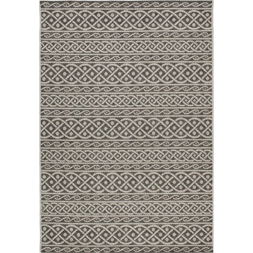 Fordon Charcoal 8 Ft X 11 Rectangle Indoor Outdoor Area Rug