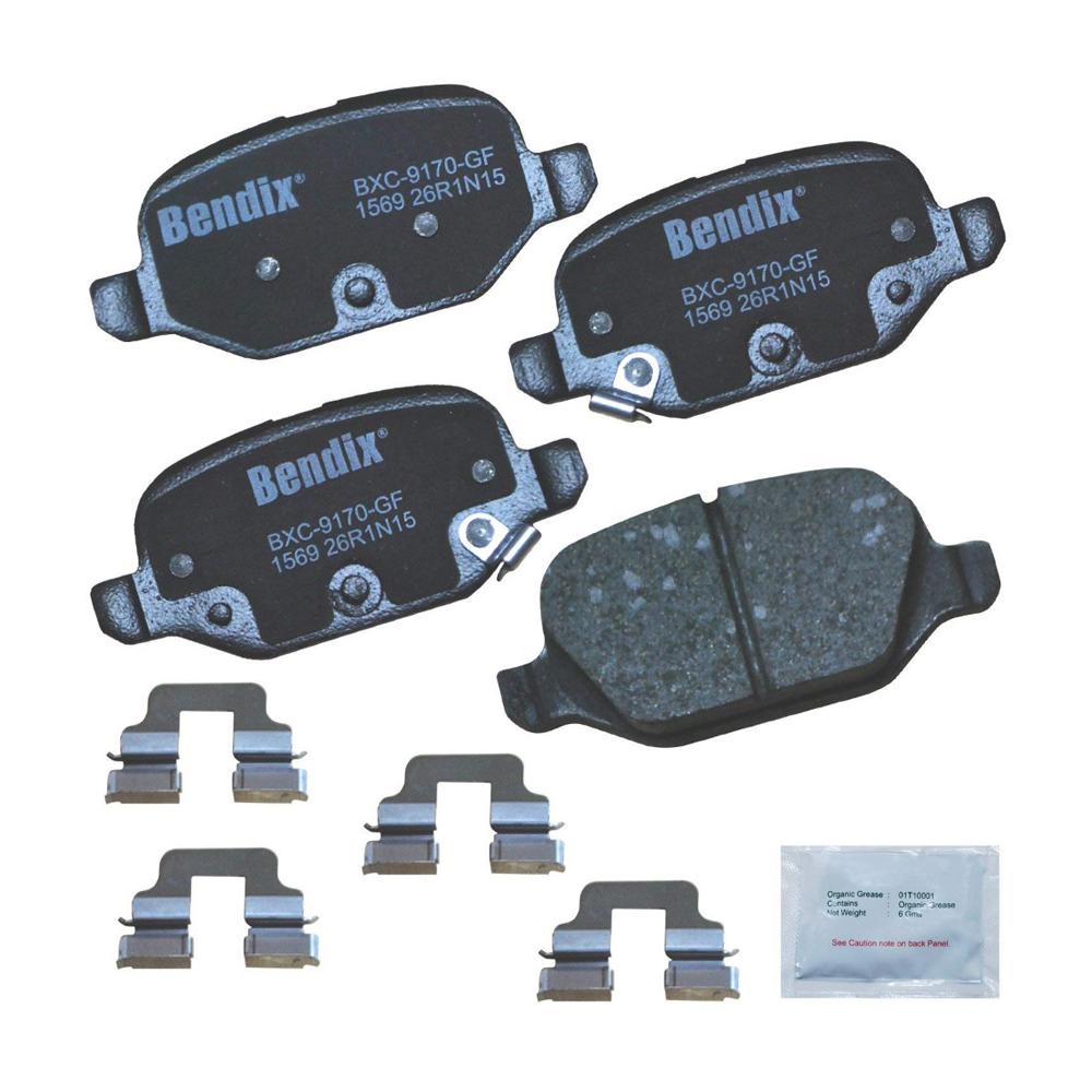 Bendix Bendix Premium Copper Free Ceramic BPR Disc Brake Pad Rear