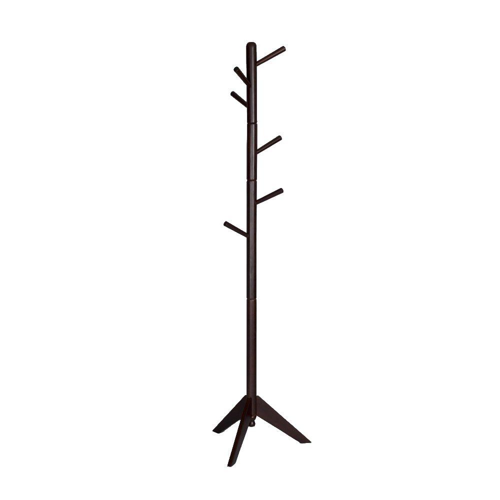 brown coat stand