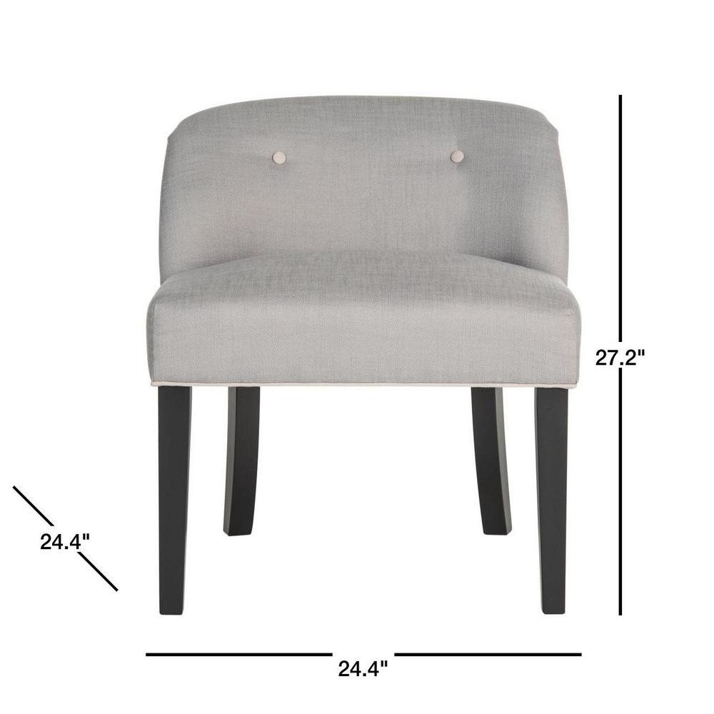 Safavieh Bell Grey Taupe Vanity Chair Mcr4203b The Home Depot