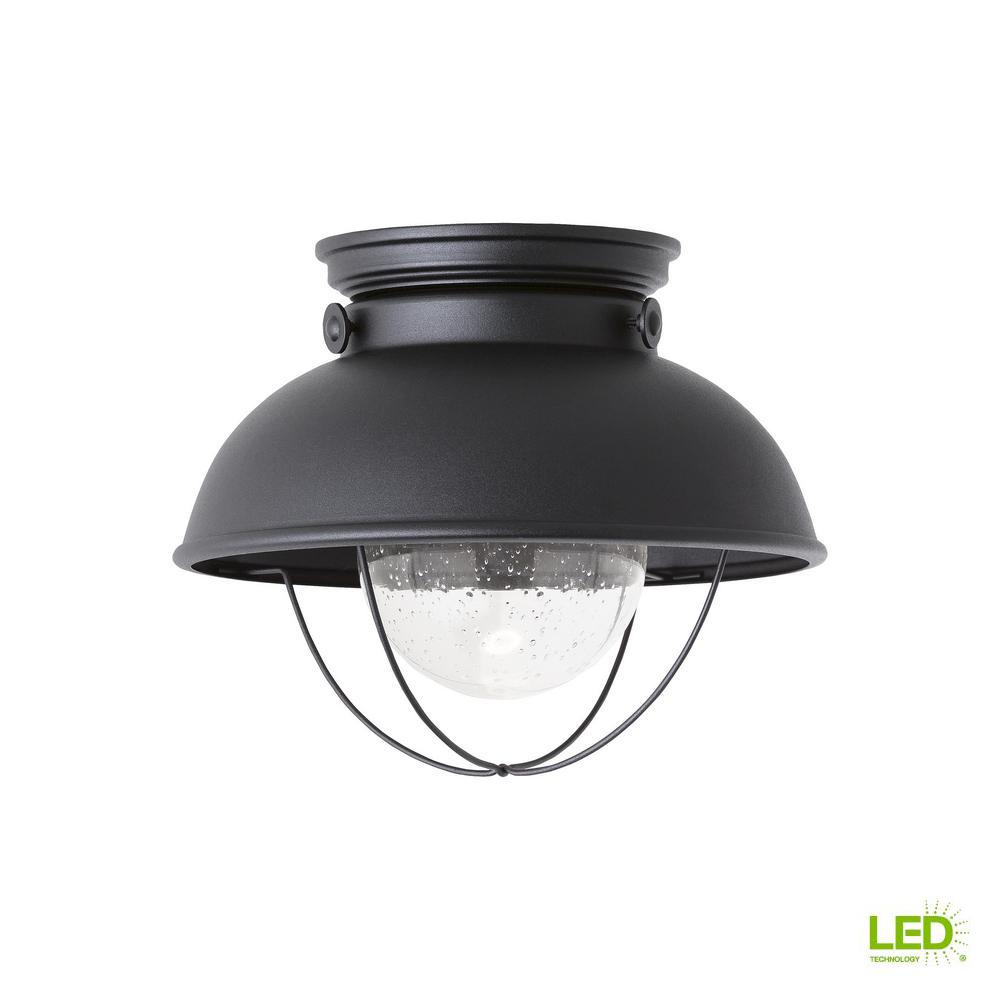 Volume Lighting 1-Light Black Outdoor Post Mount-V8126-5 ...