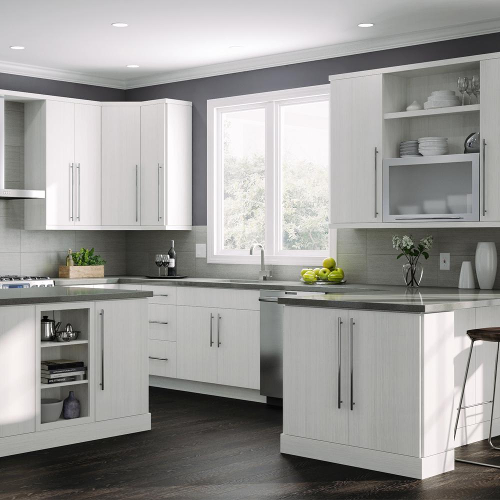 Glacier Gray Cabinets