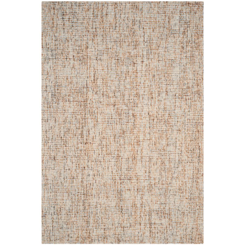 Safavieh Abstract Beige/Rust 6 ft. x 9 ft. Area RugABT468A6 The Home Depot