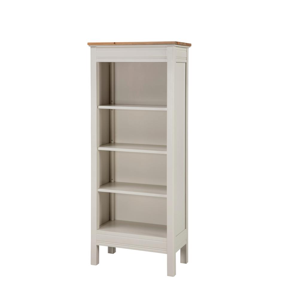 Alaterre Furniture Savannah Ivory with Natural Wood Top ...