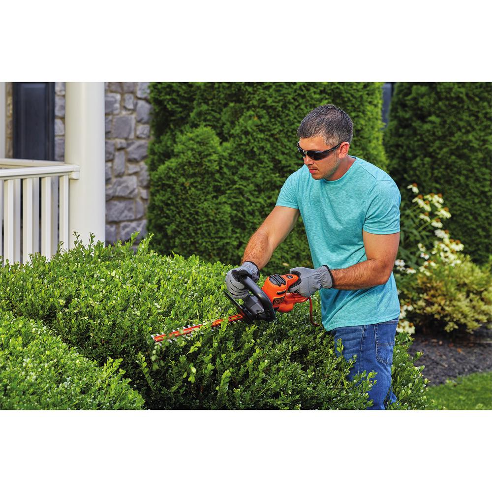 20 in. 3.8-Amp Corded Electric Hedge Trimmer