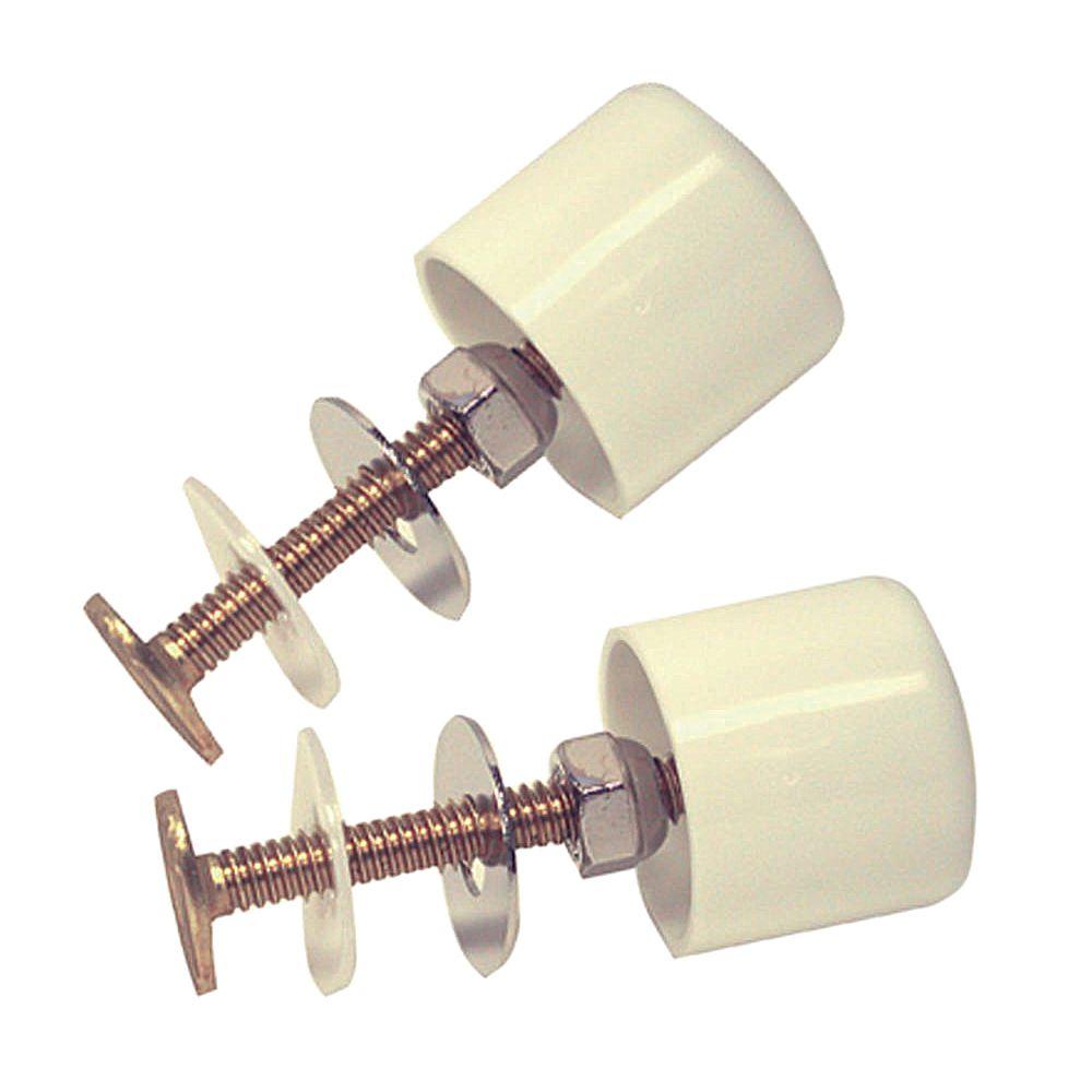 KOHLER Clean Caps Toilet Bolt Caps, BiscuitK542096 The Home Depot