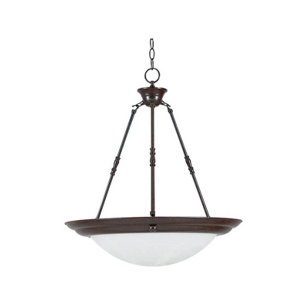 Unbranded 3Light Oil Rubbed Bronze Center Bowl Pendant Light with
