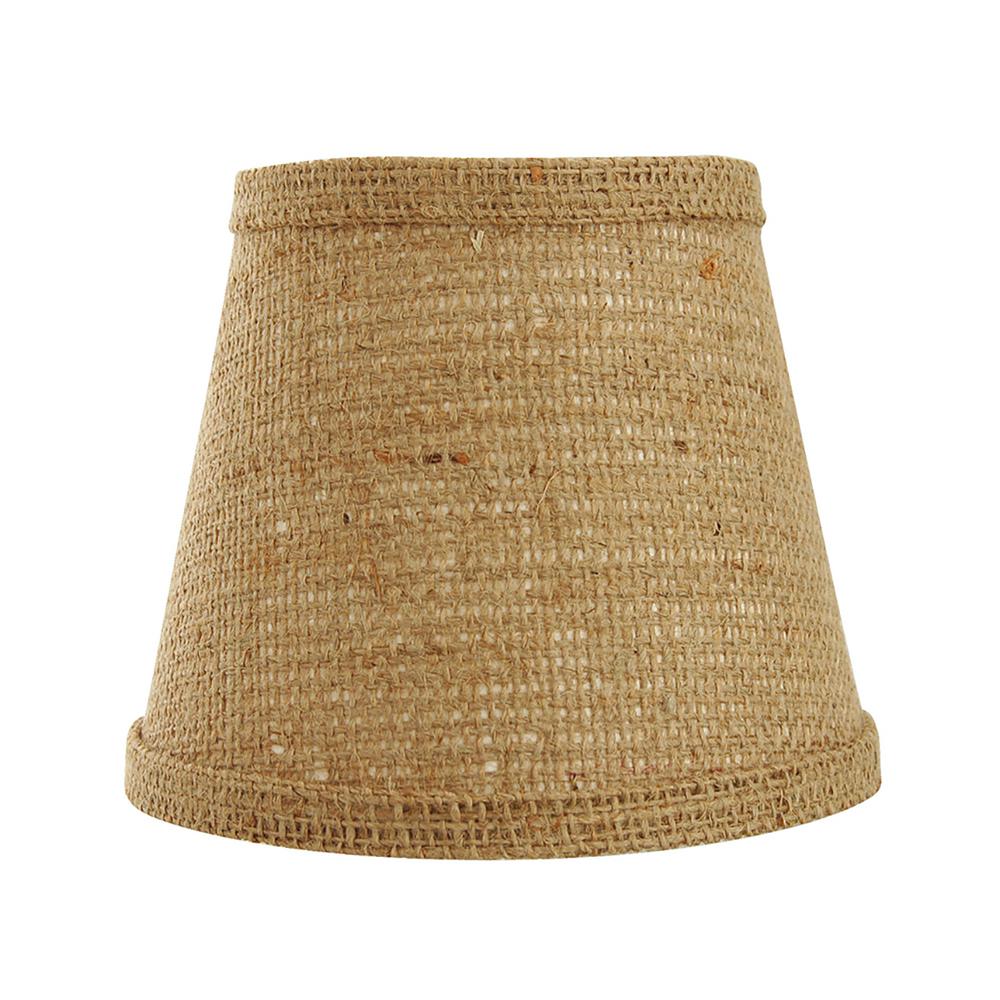 Homestyle 4 In X 5 Natural Brown Lamp Shade