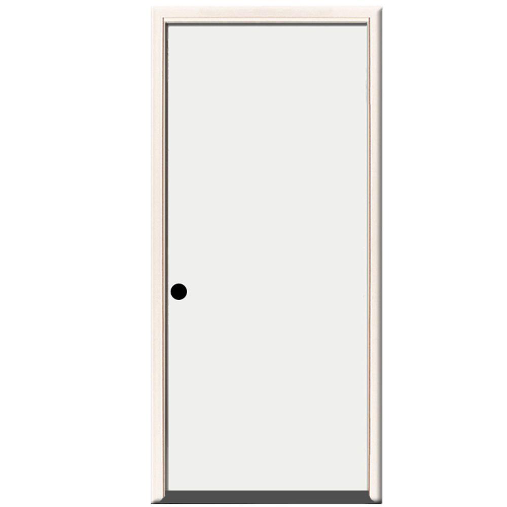 Steves Sons 24 In X 80 In Premium Flush Primed White Right