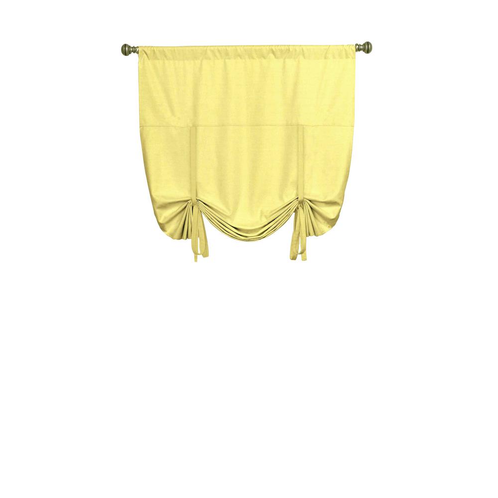 Lemon Curtains Drapes Window Treatments The Home Depot