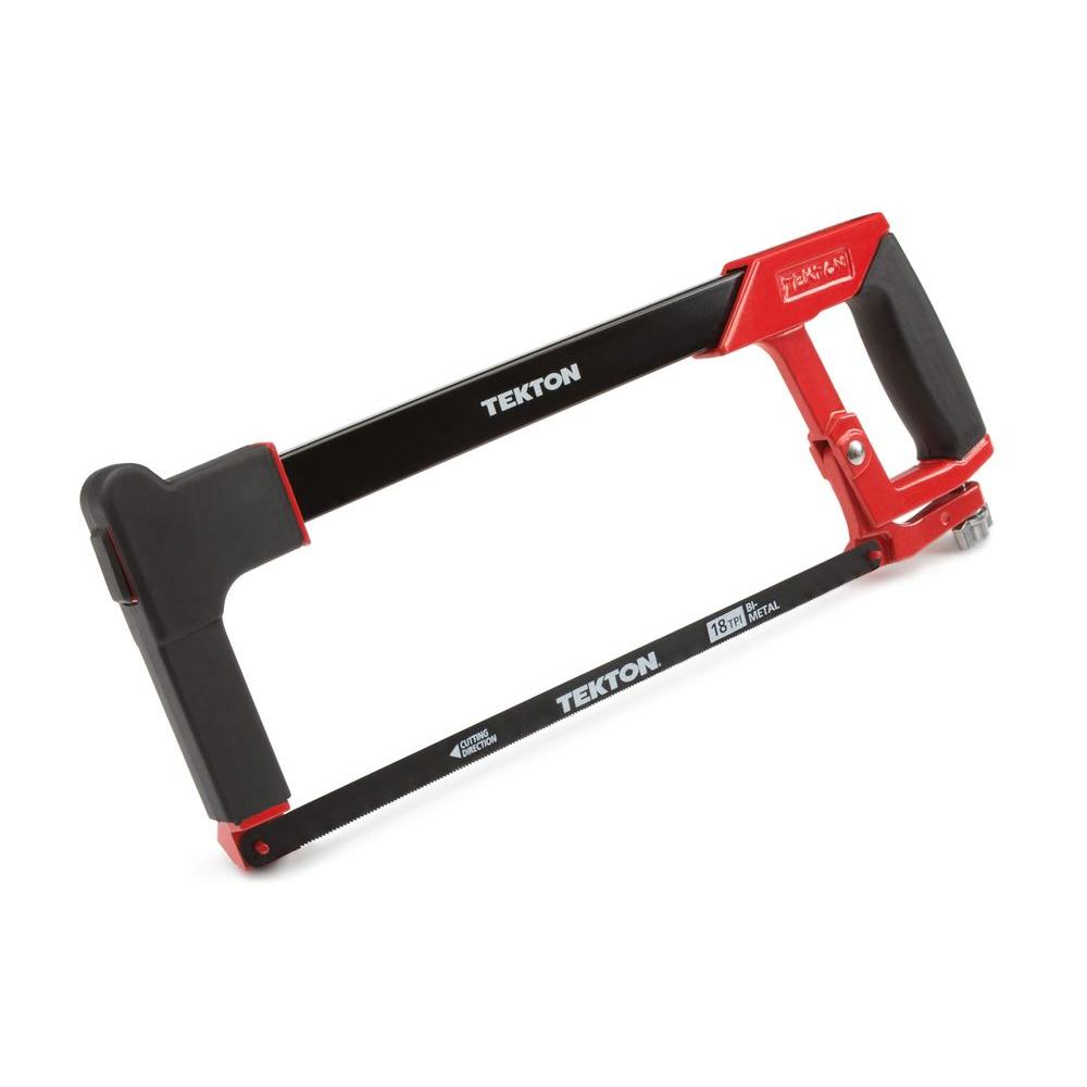 TEKTON 13 in. Hack Saw with Rubber Handle6823 The Home Depot