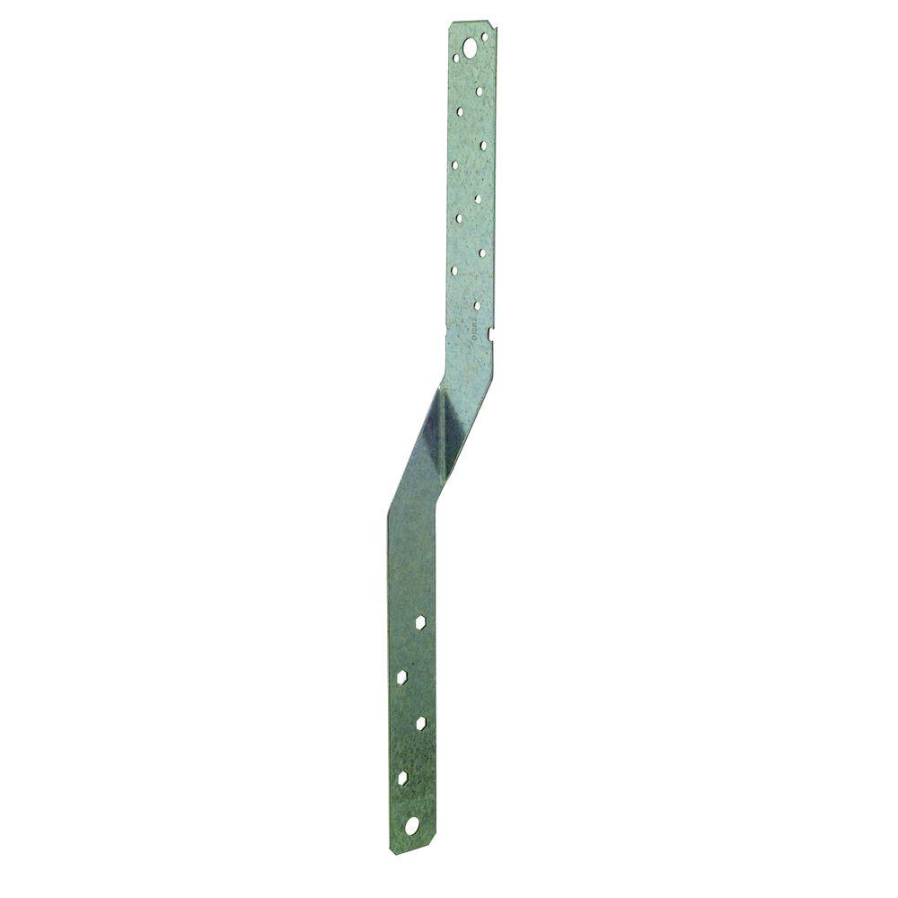 Simpson StrongTie 16Gauge 16 in. Masonry Twist StrapMTSM16 The Home Depot