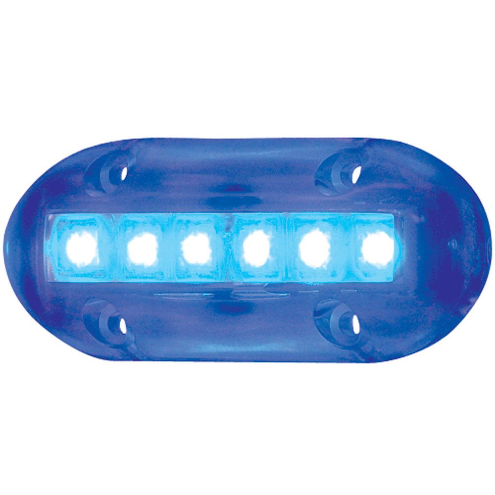 Blue 5150 TRANSOM MOUNTED UP TO 8000 LUMENS UNDERWATER LED LIGHT OCEAN LIGHT