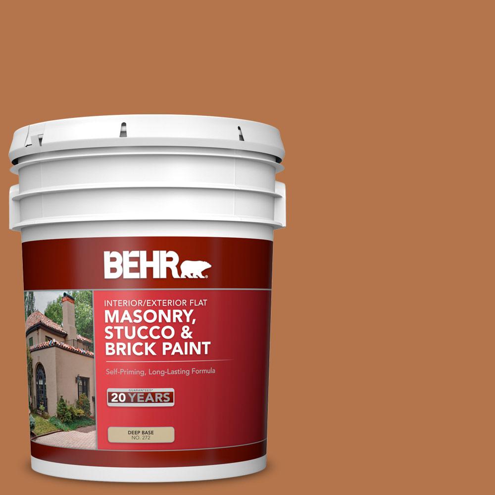 BEHR 5 gal. SC533 Cedar Naturaltone Flat Interior
