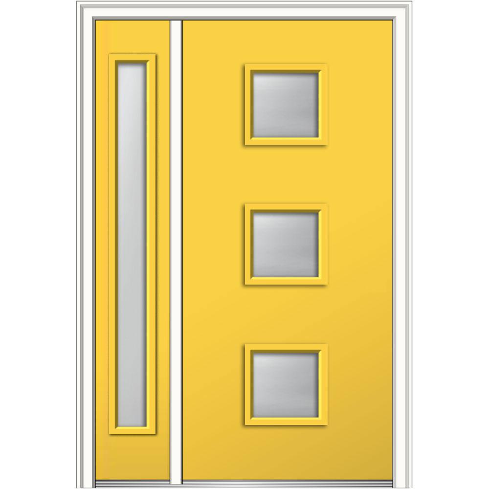 Yellow Front Doors Exterior Doors The Home Depot