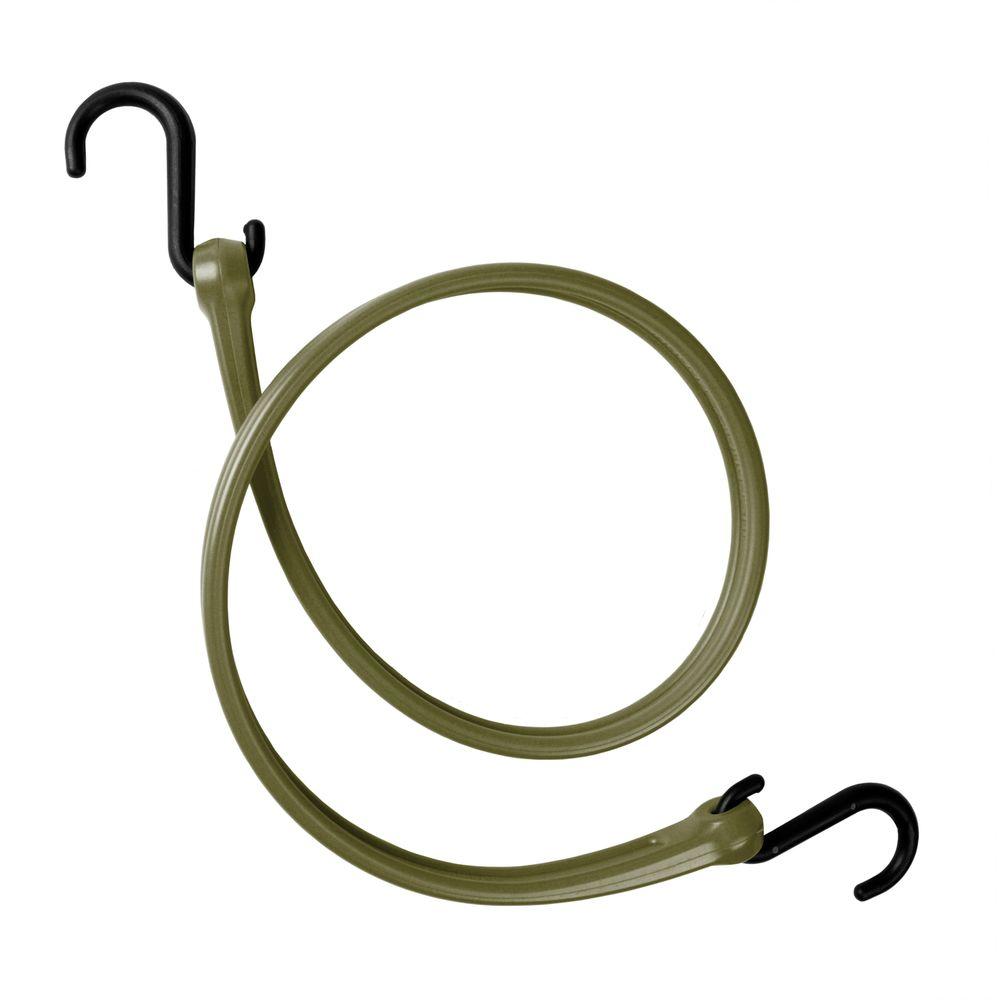 The Perfect Bungee 31 in. EZStretch Polyurethane Bungee Strap with Nylon SHooks (Overall