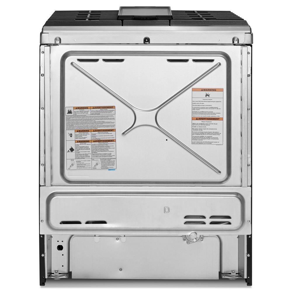 Kitchenaid 7 1 Cu Ft Slide In Dual Fuel Range With Aqualift Self Dual Fuel Range With Aqualift Self