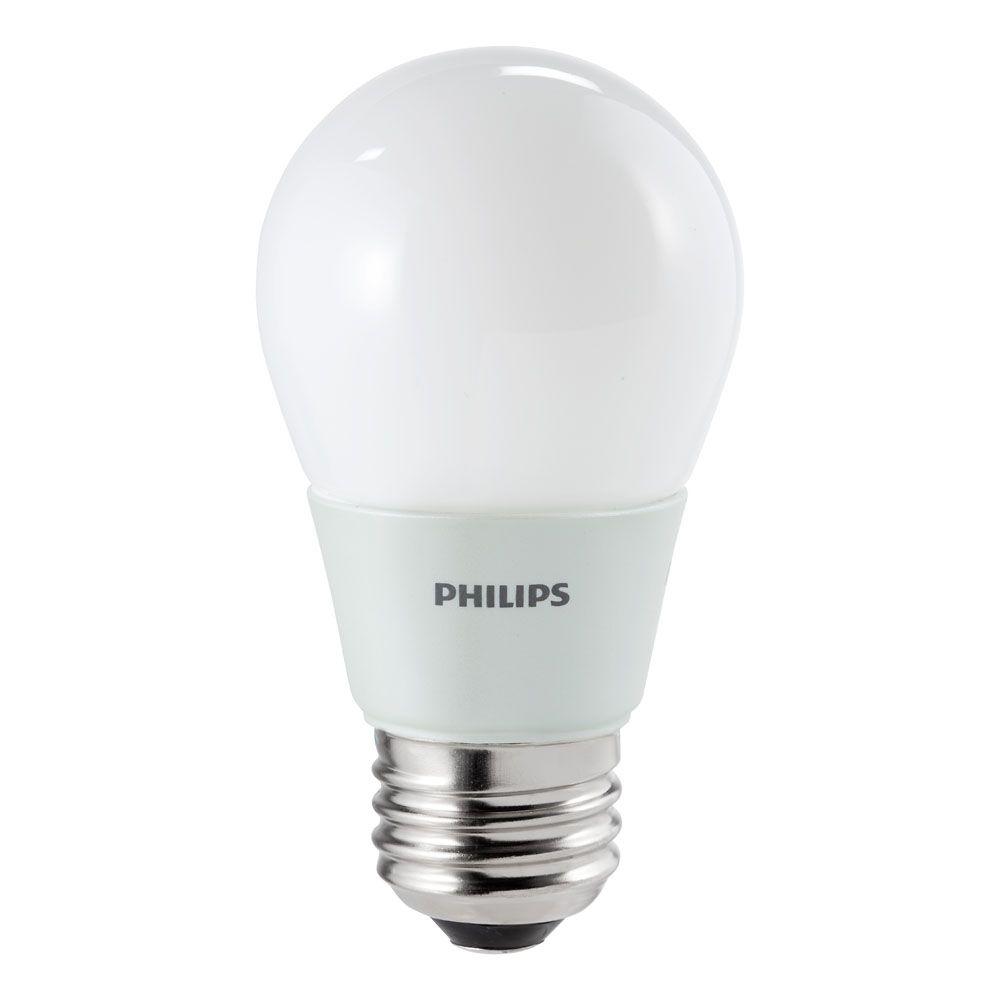 Philips 15W Equivalent Soft White 2700K A15 Ceiling Fan LED Light   Philips Led Light Bulbs 411645 64 1000 