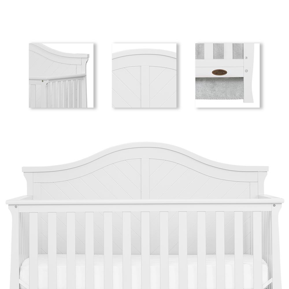 dream on me kaylin 5 in 1 convertible crib black