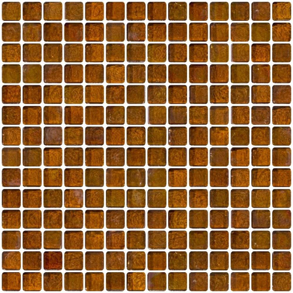 Ltl Home Products 12 In X 8 Mm Tile Esque Amber Brown Ltl Home Products 12 In X 8 Mm Tile Esque Amber