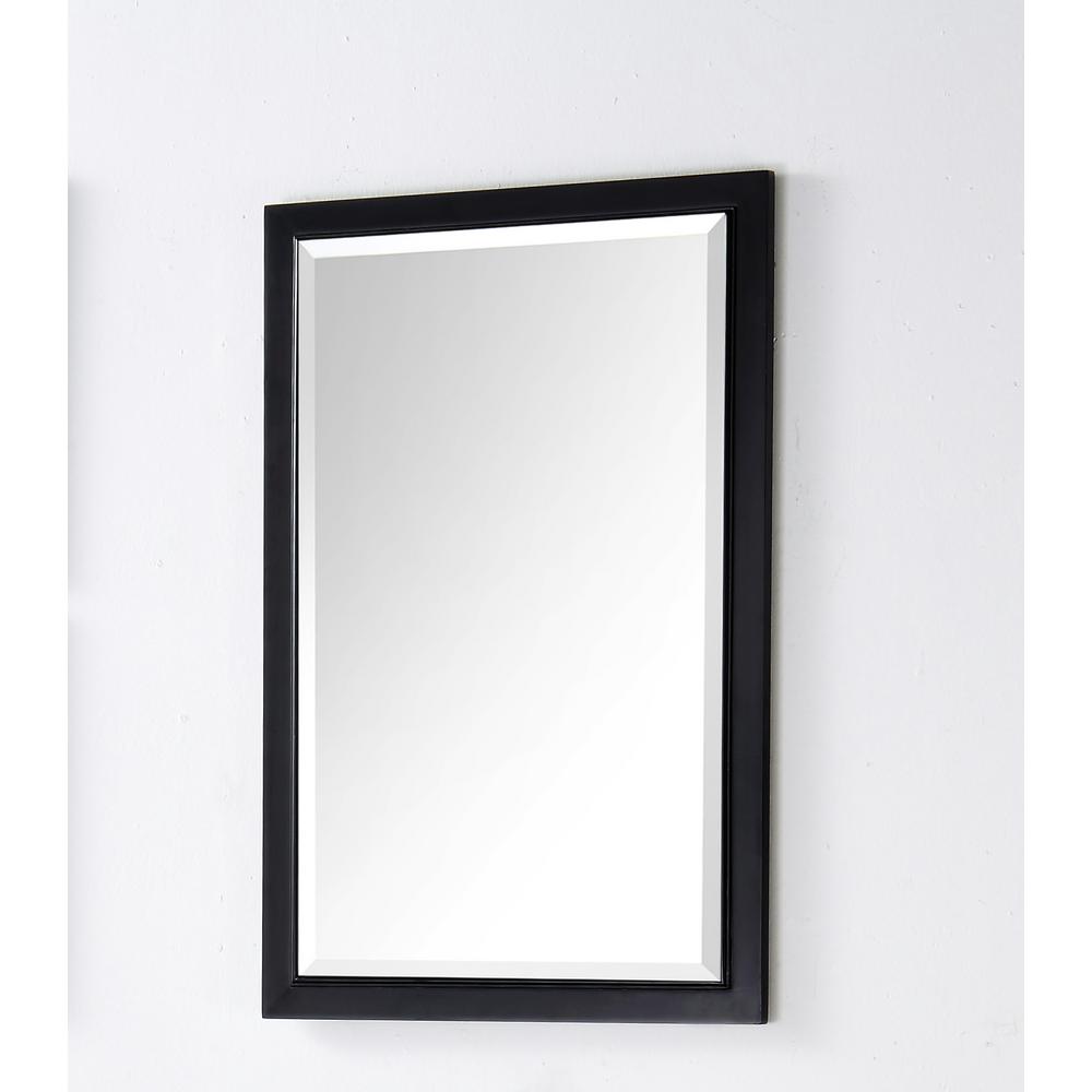 24 In X 36 In Framed Wall Mirror In Espresso Wh7724 E M The Home Depot