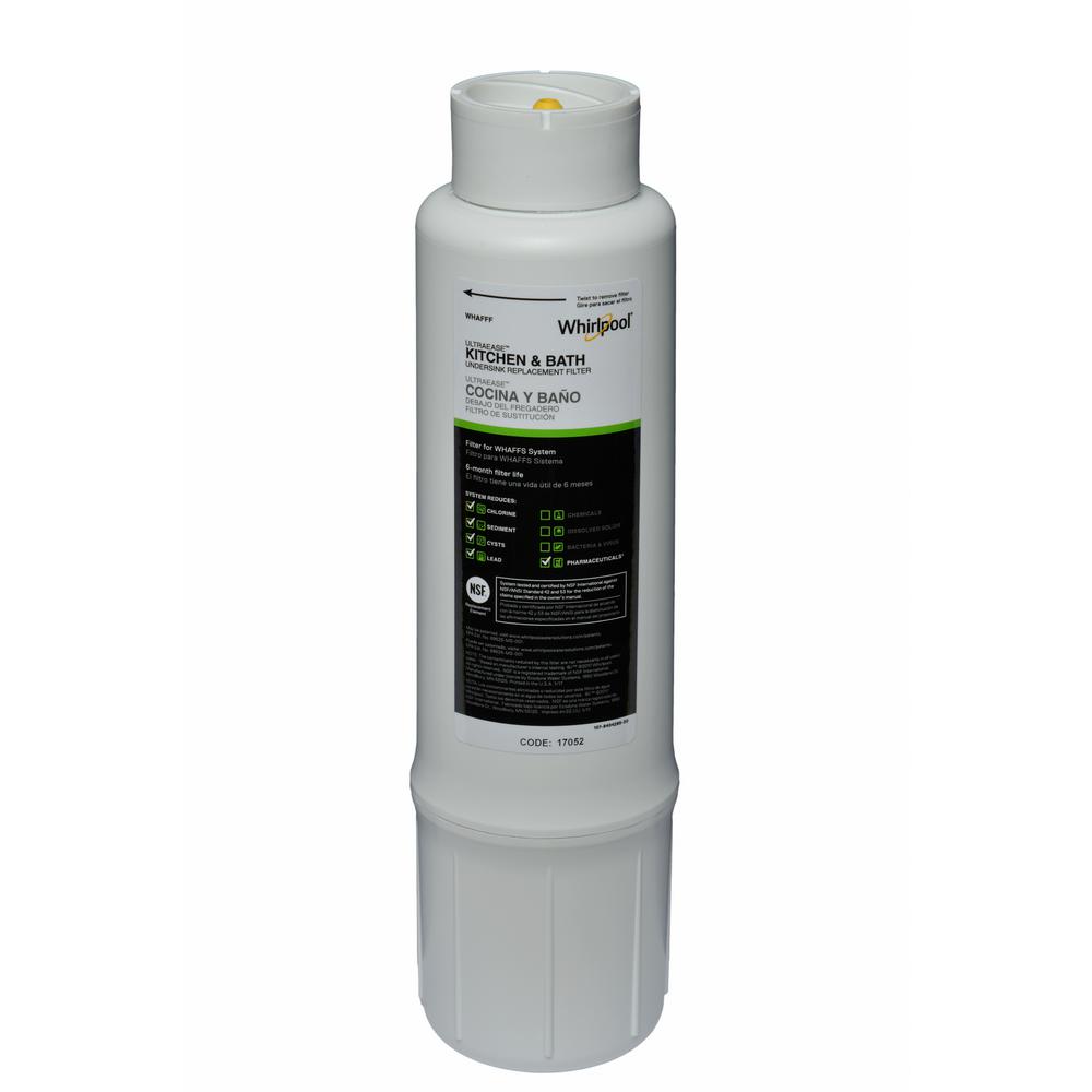 Whirlpool UltraEase Kitchen and Bath Water Filtration SystemWHAFFS7