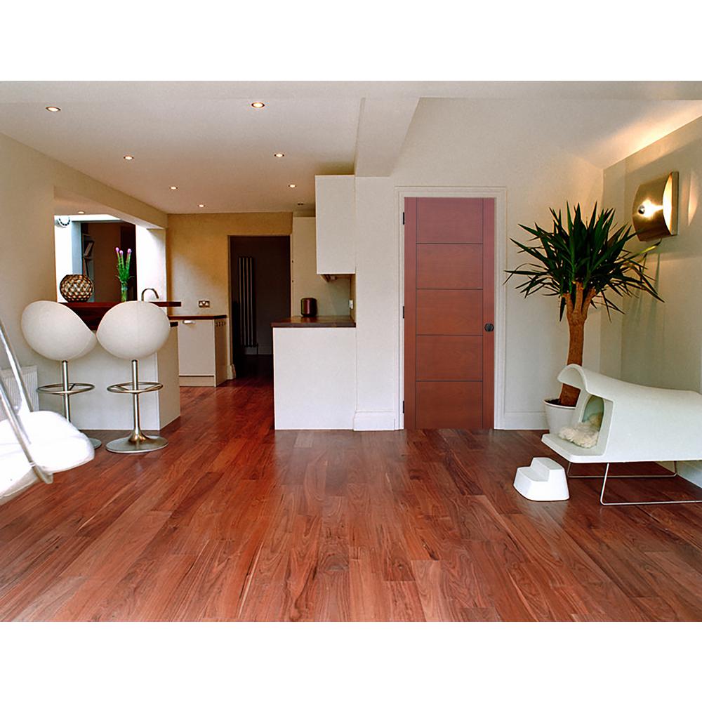 Pacific Entries 18 In X 80 In Contemporary Prefinished 5 Panel
