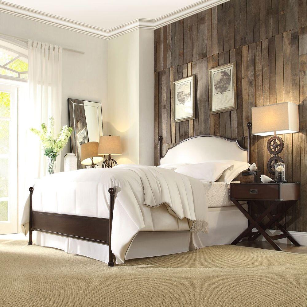 HomeSullivan Bridgewater Antique Bronze King Poster Bed40E638BK1WLBED