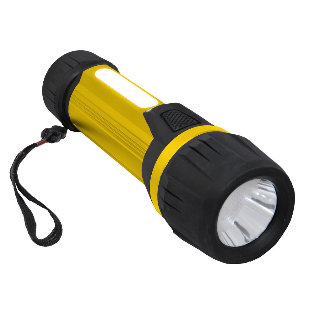 Go Green Power The Bull Flashlight In Yellow Gg Thebullyl The