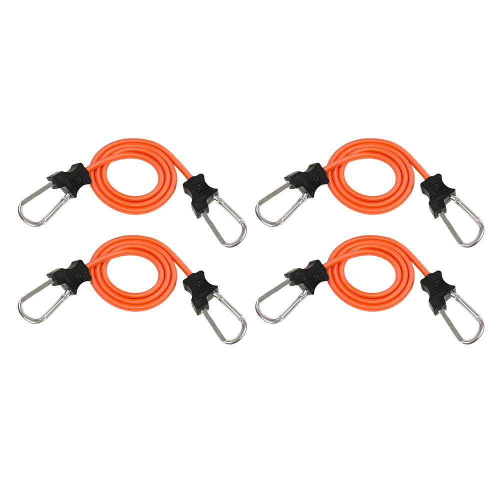 HDX 6 in. 48 in. Adjustable Bungee Cords (2Pack)2S9C0N The Home Depot
