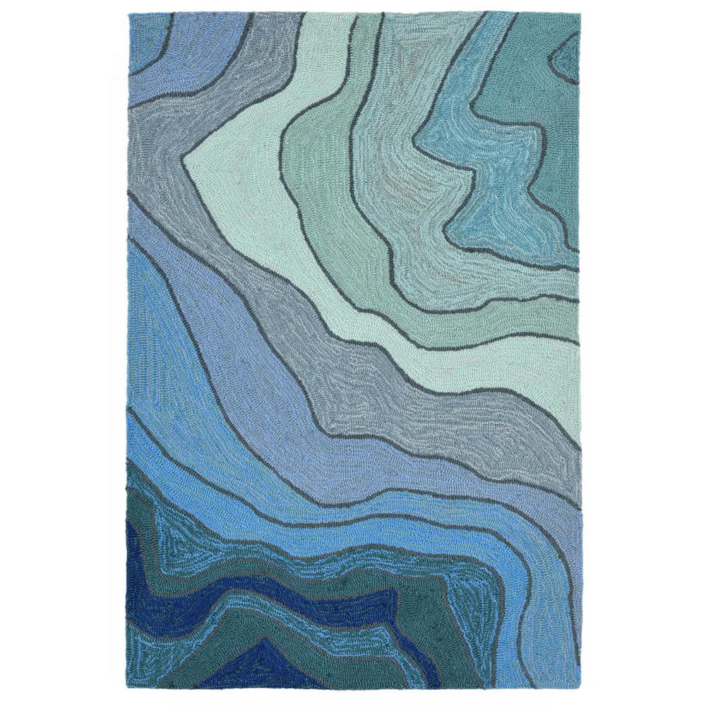 Sinclair Ripple Water 2 Ft X 3 Rectangle Indoor Outdoor Area Sinclair Ripple Water 2 Ft X 3 Rectangle Indoor Outdoor Area Rug Snl23b41603 The Home Depot