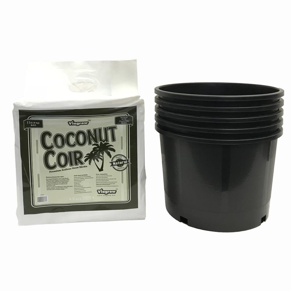 Nursery Pots Planters The Home Depot 5 Gal Nursery Pots