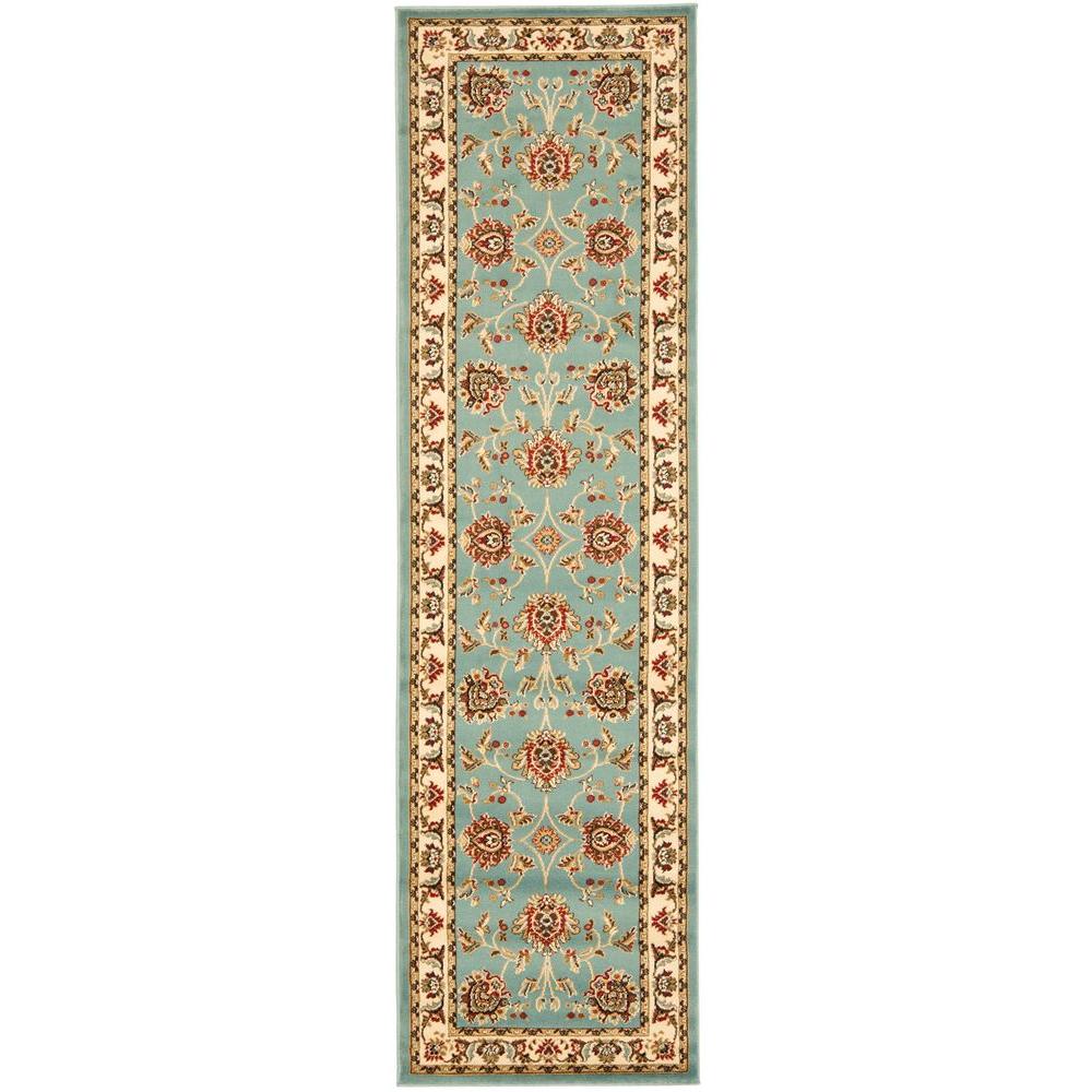 Safavieh Lyndhurst Blue/Ivory 2 ft. 3 in. x 16 ft. RunnerLNH5556512