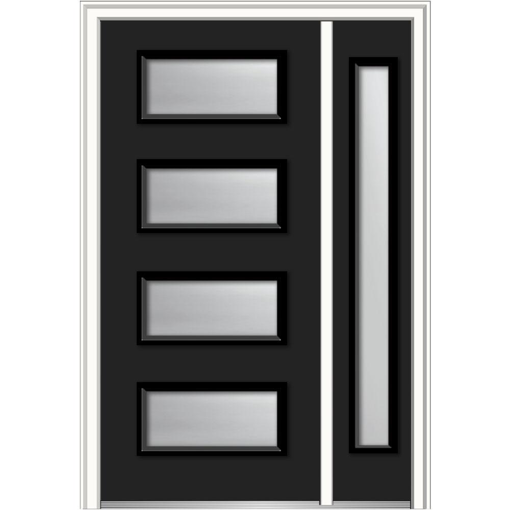 50 In X 80 Celeste Frosted Glass Left Hand Inswing 4 50 In X 80 Celeste Frosted Glass Left Hand Inswing 4