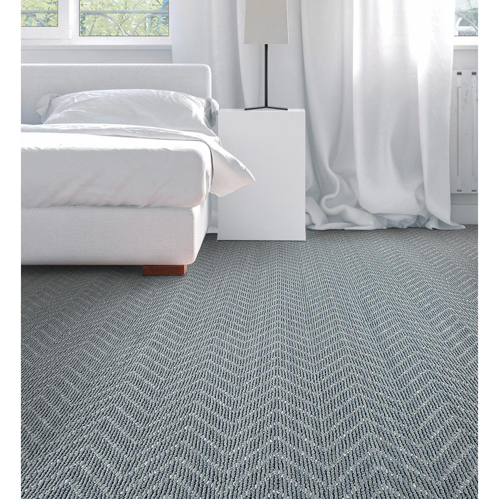 Herringbone Carpet Grey Carpet Vidalondon