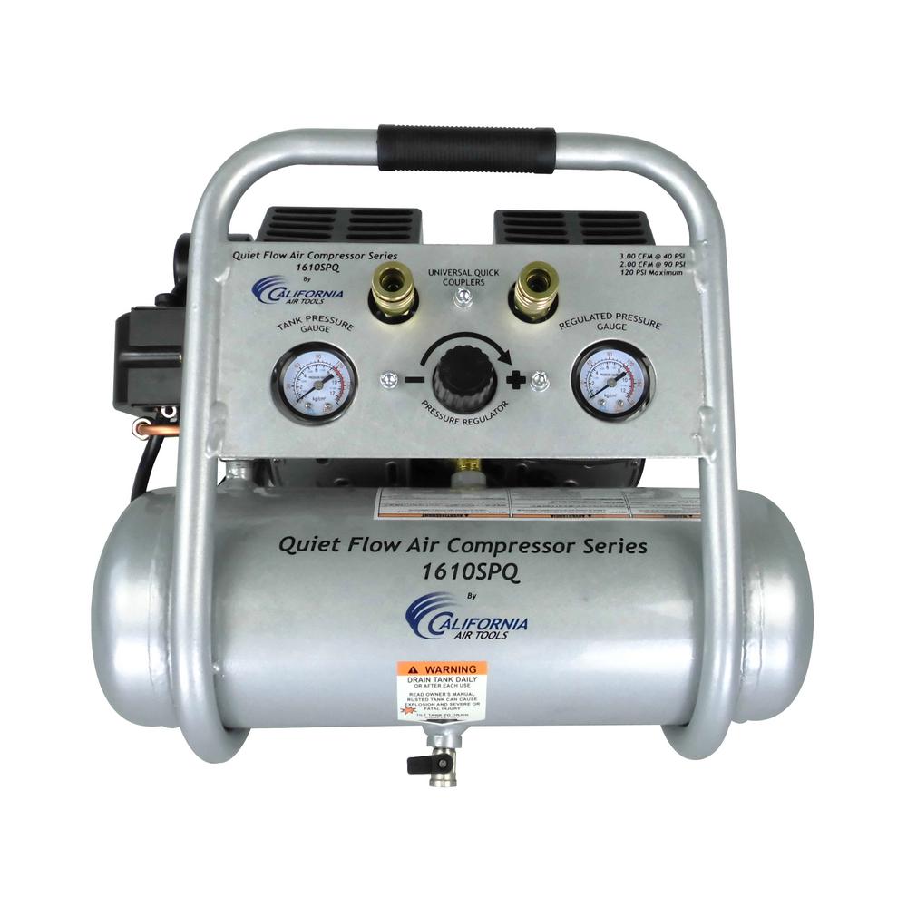 4 Gallon HULK Silent Series 120 PSI 1.5 HP Quiet Portable Air Compressor Model HP15P004SS by EMAX Compressor