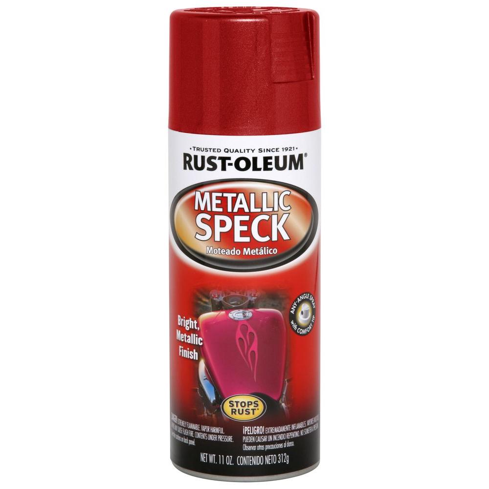 Rust-Oleum Automotive 11 oz. Metallic Speck Red Spray Paint (6 ...