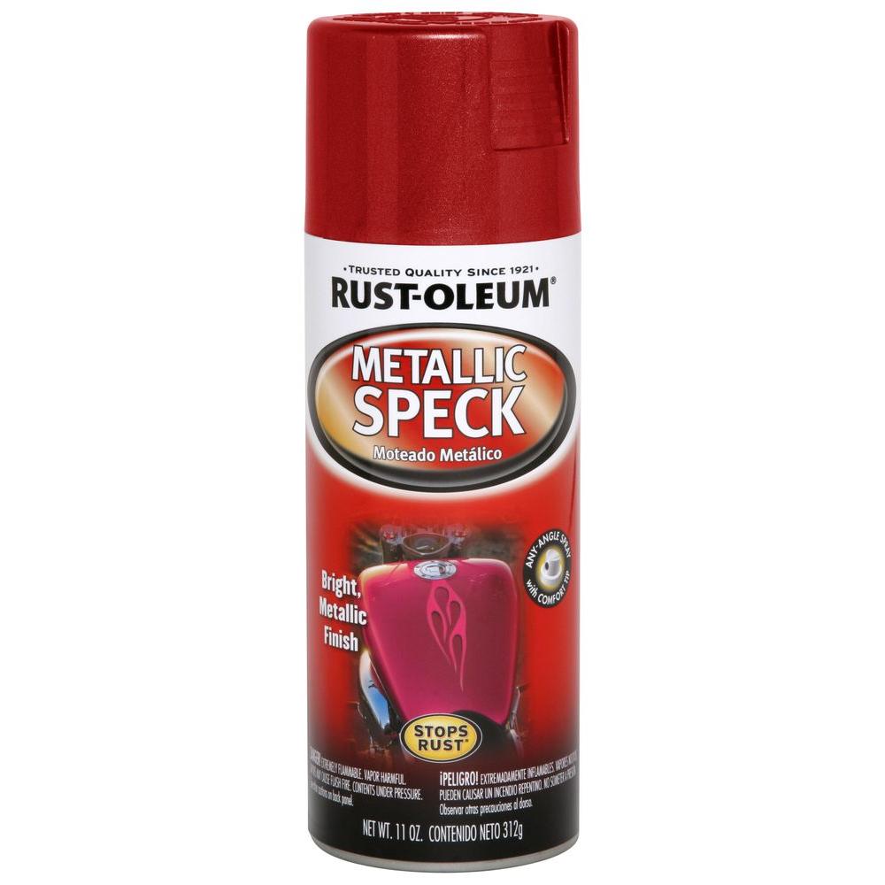 RustOleum Automotive 11 oz. Metallic Speck Red Spray Paint (6Pack