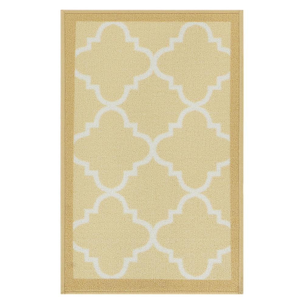 Well Woven Kings Court Brooklyn Trellis Beige 2 Ft X 3 Modern Geometric Lattice Area Rug
