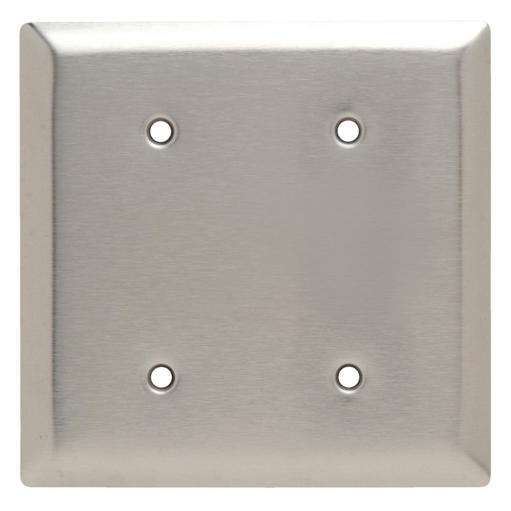 Legrand Pass & Seymour 302/304 S/S 2 Gang 2 Box Mounted Blank Wall