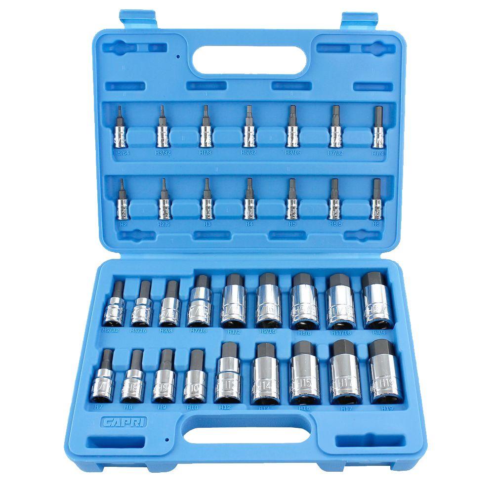 Capri Tools Hex Master Bit Socket Set (32Piece)CP30032 The Home Depot