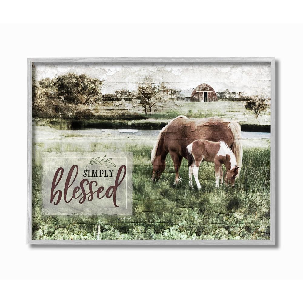 The Stupell Home Decor Collection 11 In X 14 In Simply Blessed