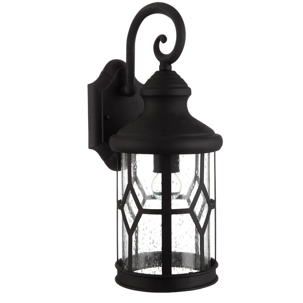 Canarm Outdoor Wall Mounted Lighting The Home Atlanta 1 Light Outdoor Black