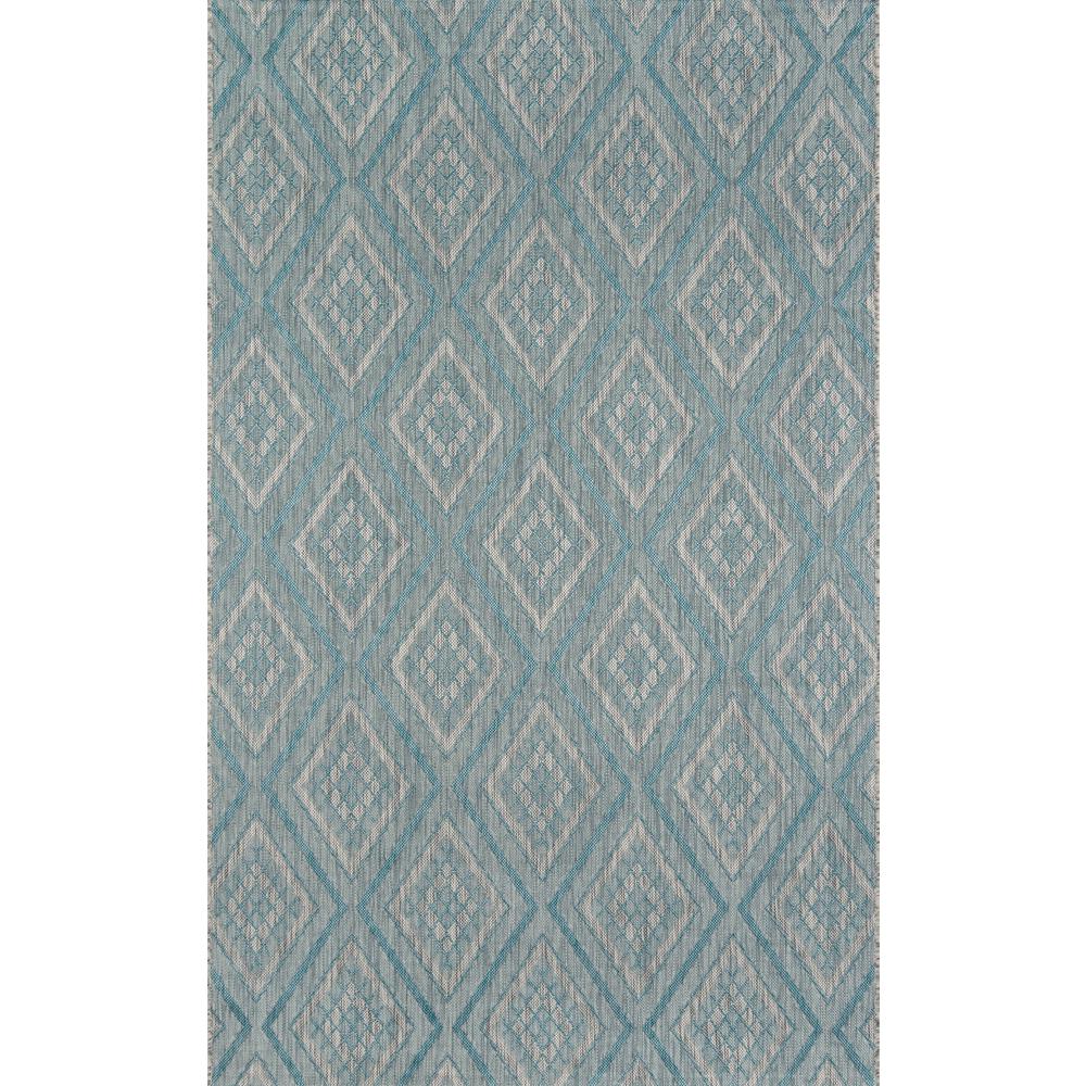Momeni Lake Palace Rajastan Weekend Light Blue 3 Ft 11 In X 5 Ft