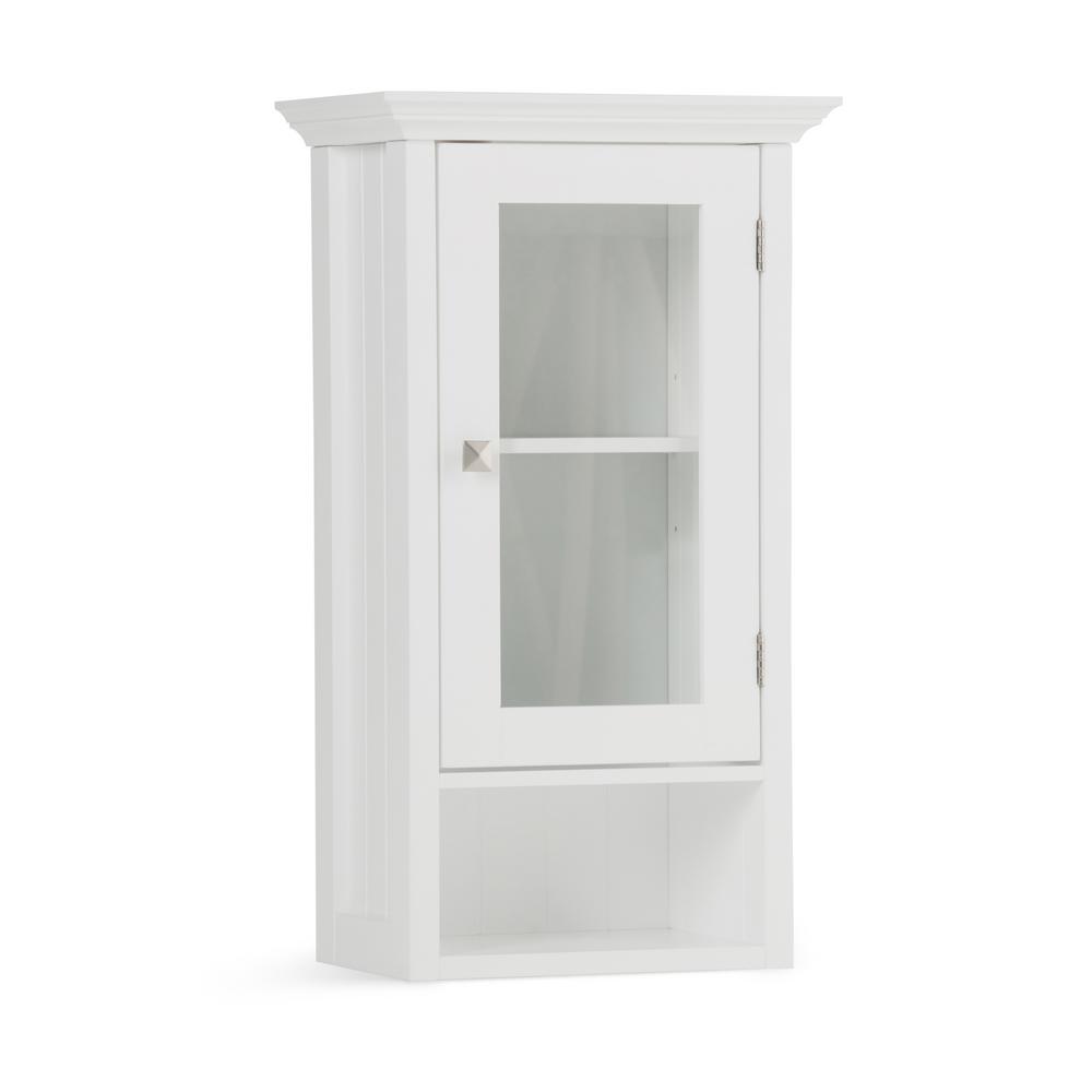 Simpli Home Acadian 15 75 In W X 28 In H X 10 In D Single Door