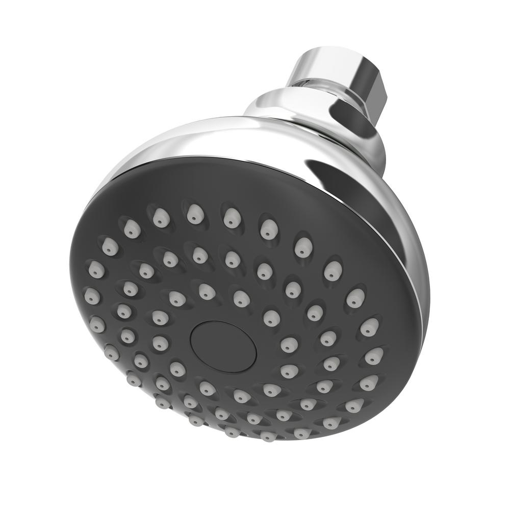 Symmons 1 Spray 3 3 In Single Wall Mount Low Flow Fixed Shower Head In